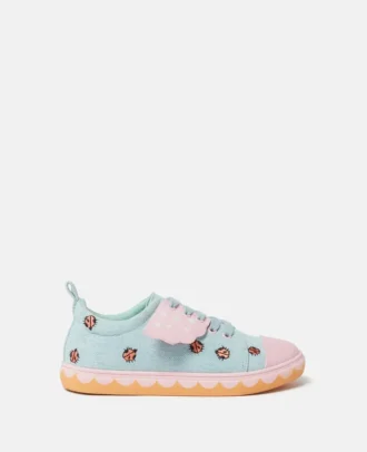 Baskets en toile à lacets Ladybird