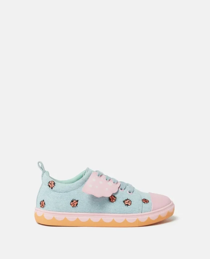 Baskets en toile à lacets Ladybird