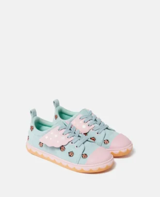 Baskets en toile à lacets Ladybird