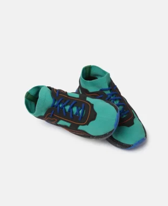 Baskets sportives à chaussettes tricotées