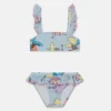 Bikini à volants imprimé fées