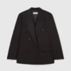 Blazer boyfriend croisé