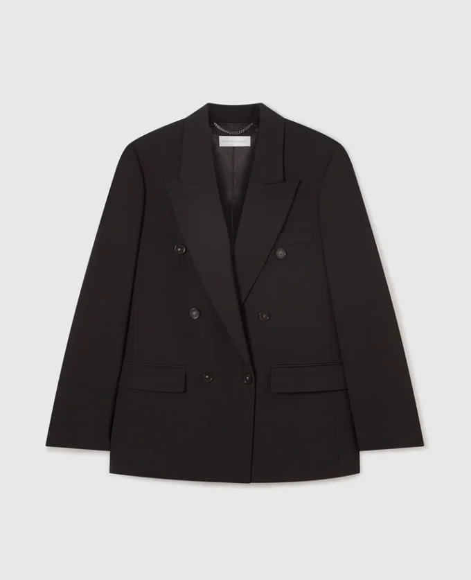 Blazer boyfriend croisé