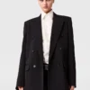 Blazer boyfriend croisé