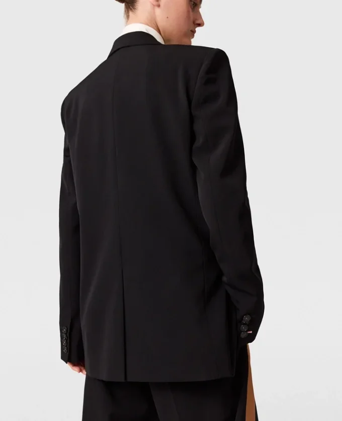 Blazer boyfriend croisé