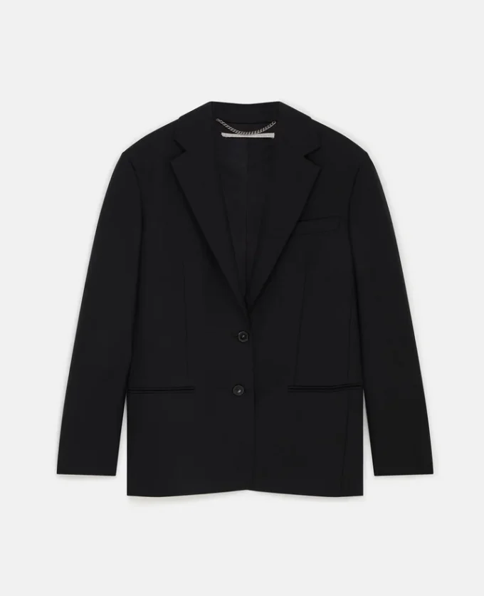 Blazer oversize à carreaux Prince de Galles