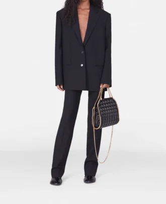 Blazer oversize à carreaux Prince de Galles