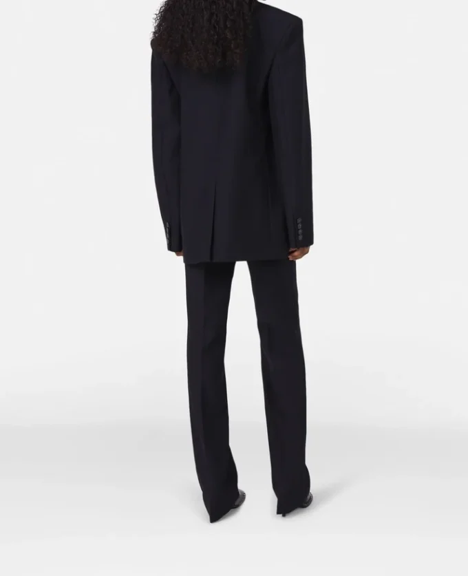 Blazer oversize à carreaux Prince de Galles