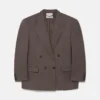 Blazer oversize à double boutonnage Blazer oversize à double boutonnage