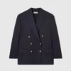 Blazer oversize à double boutonnage Blazer oversize à double boutonnage