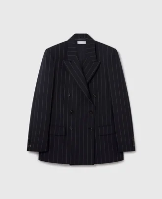 Blazer oversize à double boutonnage