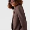 Blazer oversize à double boutonnage Blazer oversize à double boutonnage
