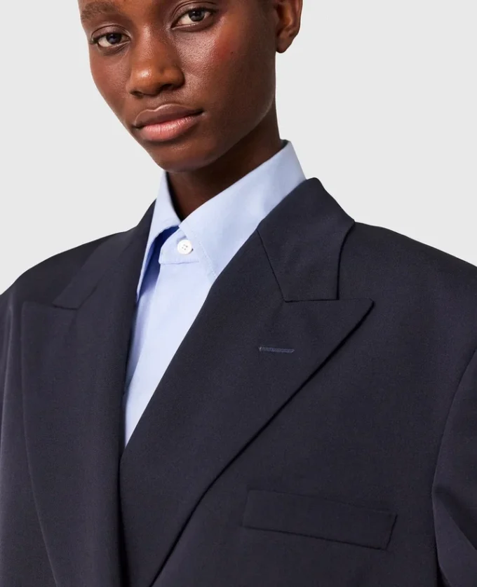 Blazer oversize à double boutonnage Blazer oversize à double boutonnage