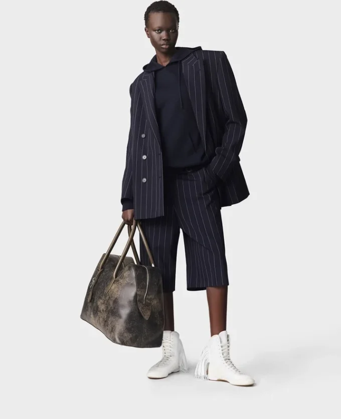 Blazer oversize à double boutonnage Blazer oversize à double boutonnage