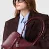 Blazer à revers en pointe et boutonnage simple