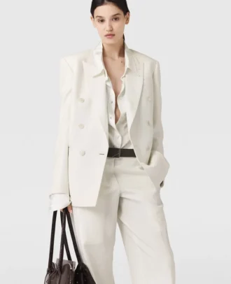 Blazer smoking croisé