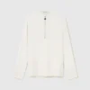 Blouse Arlesa à double ourlet fendu et fermeture éclair Blouse Arlesa à double ourlet fendu et fermeture éclair