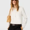 Blouse Arlesa à double ourlet fendu et fermeture éclair Blouse Arlesa à double ourlet fendu et fermeture éclair