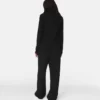 Blouse Arlesa à double ourlet fendu et fermeture éclair
