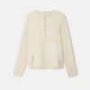 Blouse à double ourlet fendu et fermeture éclair Arlesa