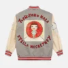 Blouson bomber brodé avec patch Yoshitomo Nara