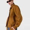 Blouson bomber à col carré Blouson bomber à col carré