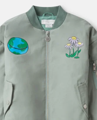 Blouson bomber Earth Friends Graphic
