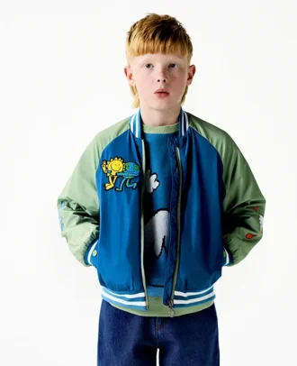 Blouson bomber Earth Friends Graphic
