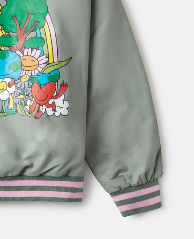 Blouson bomber Earth Friends Graphic