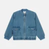 Blouson bomber en denim Blouson bomber en denim
