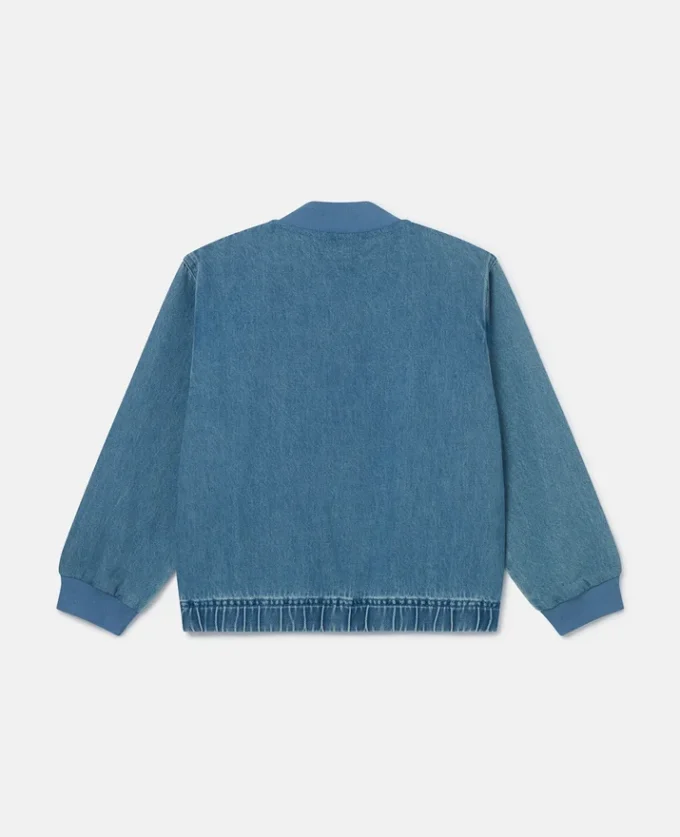 Blouson bomber en denim Blouson bomber en denim