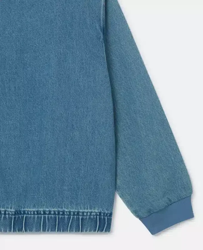 Blouson bomber en denim Blouson bomber en denim