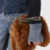 Blouson bomber en maille hybride Blouson bomber en maille hybride