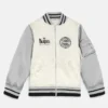 Blouson bomber en satin Get Back