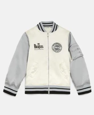 Blouson bomber en satin Get Back