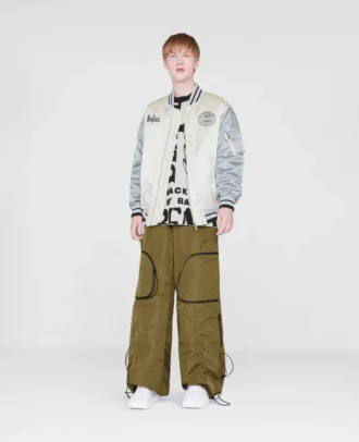 Blouson bomber en satin Get Back