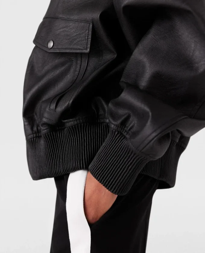Blouson bomber oversize vegan