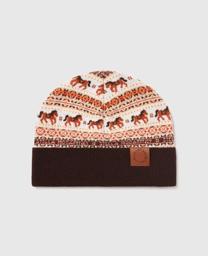 Bonnet en laine Fair Isle Bonnet en laine Fair Isle