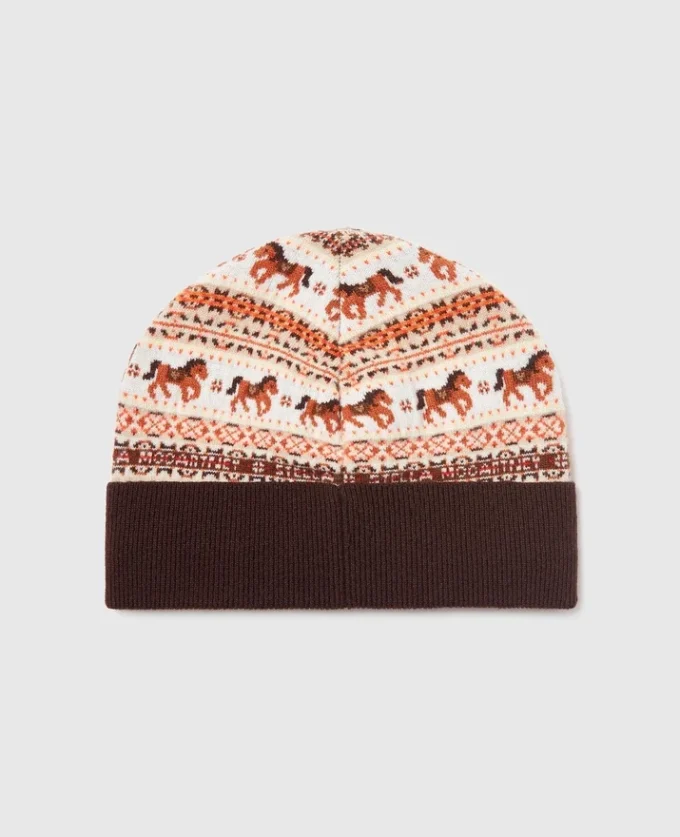 Bonnet en laine Fair Isle Bonnet en laine Fair Isle