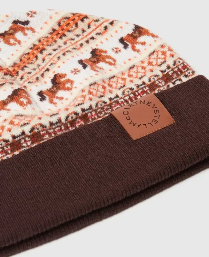 Bonnet en laine Fair Isle Bonnet en laine Fair Isle