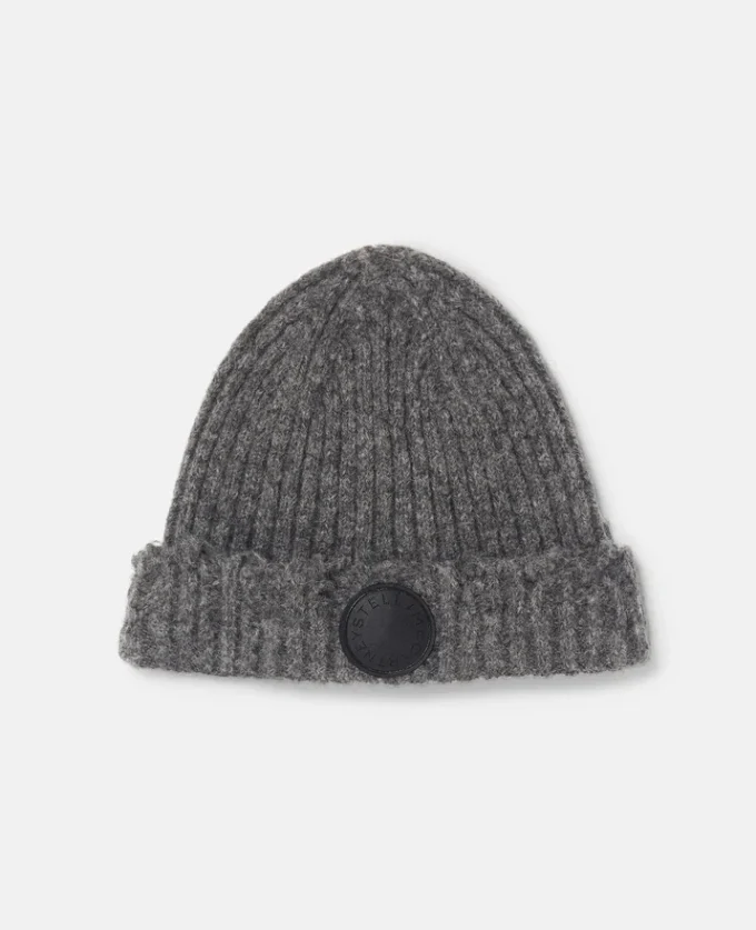 Bonnet en maille côtelée effet vieilli Bonnet en maille côtelée effet vieilli