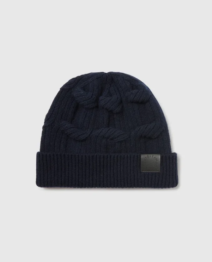 Bonnet Falabella en maille torsadée