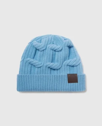 Bonnet Falabella en maille torsadée