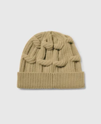 Bonnet Falabella en maille torsadée