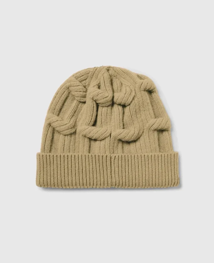 Bonnet Falabella en maille torsadée Bonnet Falabella en maille torsadée