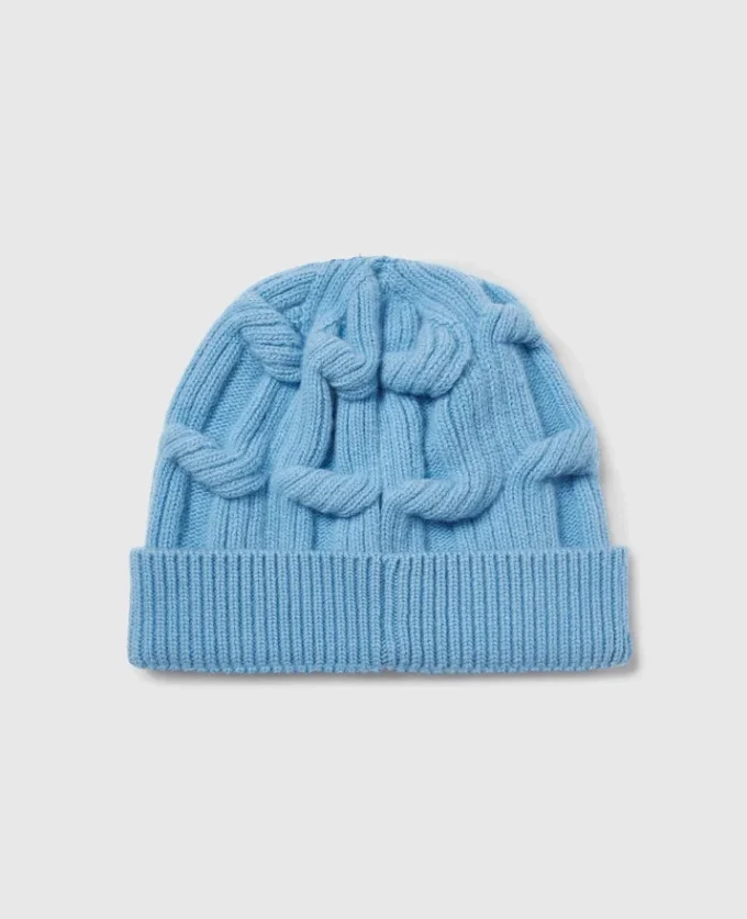 Bonnet Falabella en maille torsadée