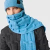 Écharpe Falabella en maille torsadée Écharpe Falabella en maille torsadée