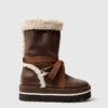 Bottes de neige vegan doublées de peluche Bottes de neige vegan doublées de peluche