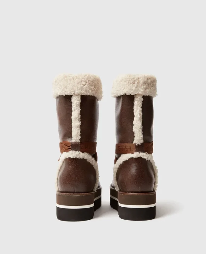 Bottes de neige vegan doublées de peluche Bottes de neige vegan doublées de peluche