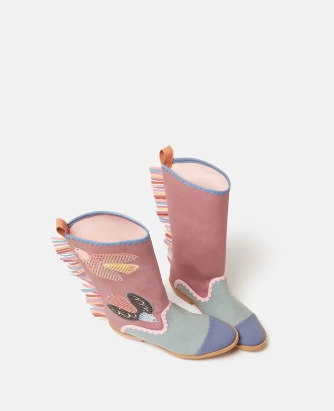 Bottes western brodées Dove Bottes western brodées Dove